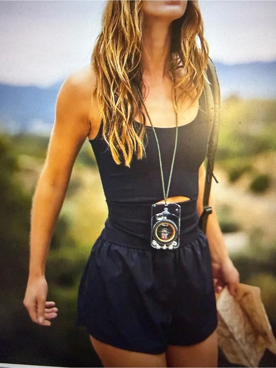 FP Movement by Free People Pants - Free People Movement Black Righteous Runsie Athletic Romper Size Medium
